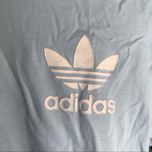 ⭐️ 2 for $20 ⭐️Adidas Striped Blue Tee - Picture 5 of 5